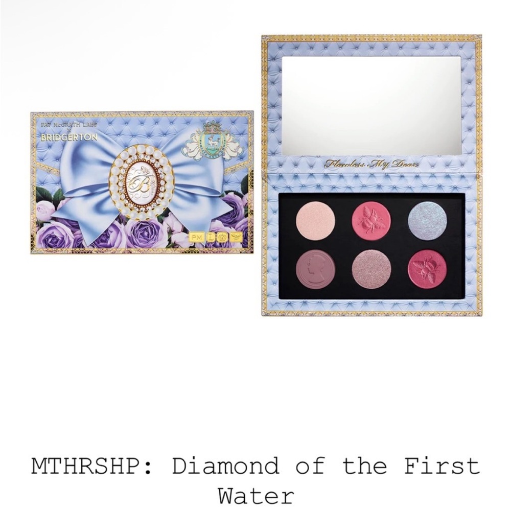 Pat McGrath Labs Bridgerton Eyeshadow Palette Limited edition and divine blush